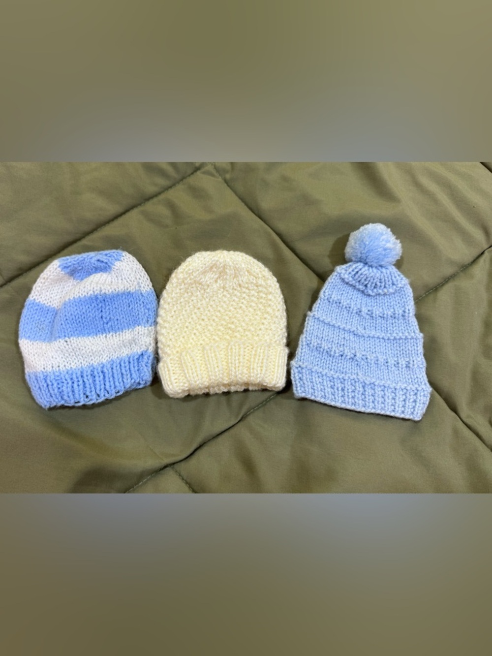 Soft Knit Baby Beanies